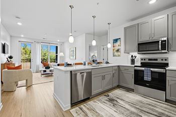 Modern gray cabinetry